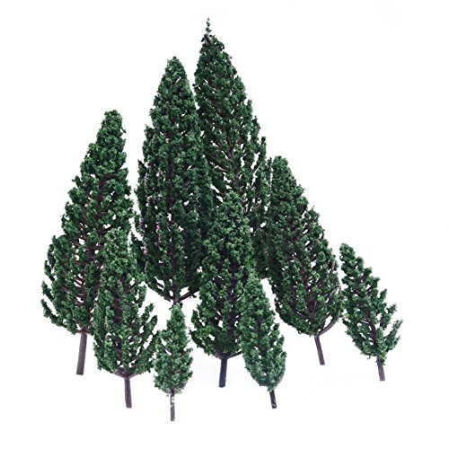 Duendhd 10 Stuecken 1,9-6,3 - Set Landschaftsmodell Pyramidal Baeume Massstab 1/50 Duendhd 10 Stuecken 1,9-6,3 - Set Landschaftsmodell Pyramidal Baeume Massstab 1/50 von Duendhd