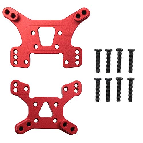 Duendhd 144001 Teil Shock Tower Board Set Vorne und Hinten ZubehöR Teile für 144001 1/14 4WD RC, Rot Duendhd 144001 Teil Shock Tower Board Set Vorne und Hinten ZubehöR Teile für 144001 1/14 4WD RC, Rot von Duendhd