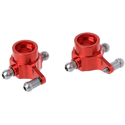 Duendhd 2 StüCke Verbesserte Metall Teile Hinten Lenk Becher für P929 P939 K969 K979 K989 K999 1/28 RC, Rot Duendhd 2 StüCke Verbesserte Metall Teile Hinten Lenk Becher für P929 P939 K969 K979 K989 K999 1/28 RC, Rot von Duendhd