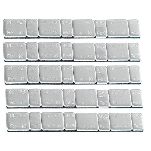 Duendhd 40Pcs Metall Gegengewicht Gewicht Balance Block für Felge RC Crawler TRX4 Axial SCX10 90046 D90 von Duendhd