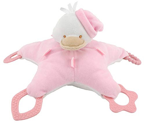 Duffi Baby Plüschtier Patito und Beißring, 100% Polyester Farbe rosa Master Baby Home, S.L. 0767-06 von Duffi Baby