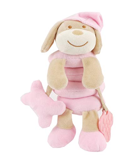 Duffi Baby Plüschtier Perrito 100% Polyester Farbe rosa Master Baby Home, S.L. 0765-06 von Duffi Baby