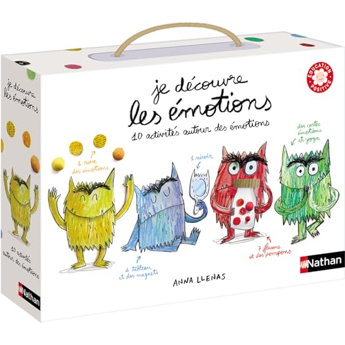 Nathan - Ich entdecke die Emotionen – Positive Bildung – originelle Aktivitäten-Set zum Entdecken Ihrer Emotionen – für Kinder ab 3 Jahren Nathan - Ich entdecke die Emotionen – Positive Bildung – originelle Aktivitäten-Set zum Entdecken Ihrer Emotionen – für Kinder ab 3 Jahren von NATHAN