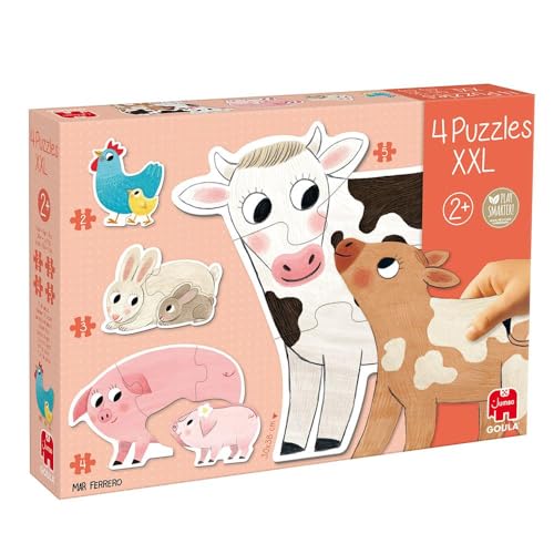 GOULA 4 XXL-Puzzle Tiermütter und ihre Babys GOULA 4 XXL-Puzzle Tiermütter und ihre Babys von Dujardin