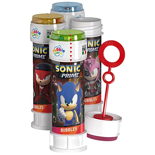 DULCOP - Sonic Blasen - Seifenblasen - 60 ml - 047338 - Schwarz - Kunststoff - Offizielle Lizenz - Kinder Spielzeug - Outdoor-Spiel - Ab 3 Jahren von Dulcop