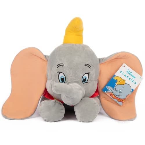 Dumbo Disney Classics | groß in fliegender Position | Plüschtier mit Sound | geeignet für alle Altersgruppen von Dumbo