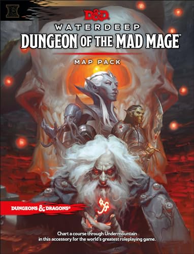 Dungeons & Dragons Waterdeep: Dungeon of The Mad Mage Maps and Miscellany (Accessory, D&d Roleplaying Game) von Wizards of the Coast