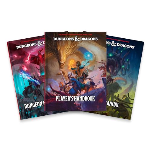 Dungeons & Dragons Bundle of 2024 Player’s Handbook Core Rulebook + 2024 Dungeon Master’s Guide + 2024 Monster Manual Dungeons & Dragons Bundle of 2024 Player’s Handbook Core Rulebook + 2024 Dungeon Master’s Guide + 2024 Monster Manual von Dungeons & Dragons