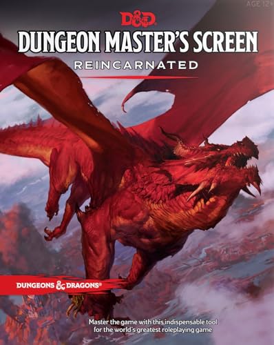 Dungeons & Dragons C36870000 RPG-Dungeon Master's Screen Reincarnated-Englisch, Original Version von Dungeons & Dragons