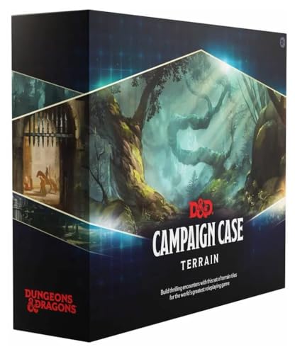 Dungeons & Dragons Campaign Case: Terrain (D&D Zubehör - Englische Version), C99430000 von Dungeons & Dragons