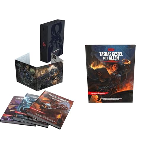 Dungeons & Dragons Core Rulebook Geschenk-Set (Deutsche Version) & : Tashas Kessel mit Allem (D&D-Regelerweiterungen) von Dungeons & Dragons