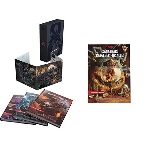 Dungeons & Dragons Core Rulebook Geschenk-Set (Deutsche Version) & Xanathars Ratgeber für Alles (Deutsche Version) von Dungeons & Dragons