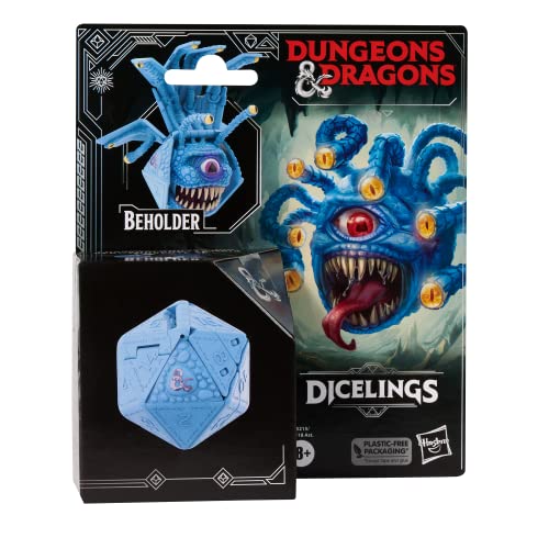 Dungeons & Dragons Dicelings Blauer Betrachter, D&D Drachenspielzeug zum Sammeln, Action-Figur von Dungeons & Dragons