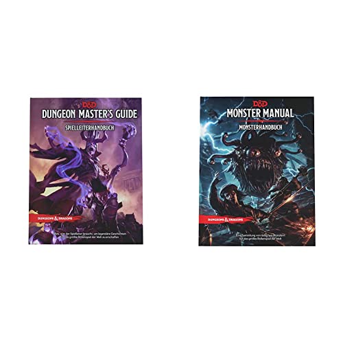 Dungeons & Dragons Grundregelwerke: Spielleiterhandbuch (Deutsche Version) & Grundregelwerke: Monsterhandbuch (Deutsche Version) von Dungeons & Dragons