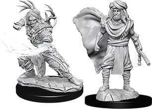 WizKids D&D Nolzur's Marvelous Miniatures: Male Human Druid (6 Units) von NECA