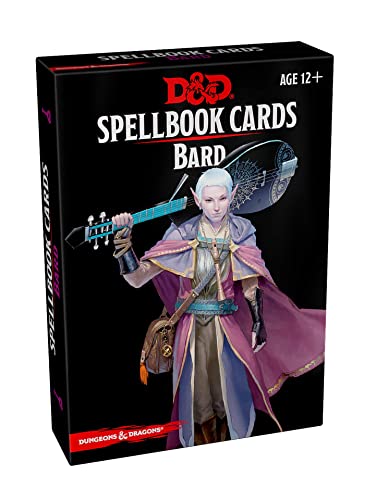 Dungeons & Dragons Spellbook Cards: Bard (D&D Accessory - Englische Version) von Dungeons & Dragons