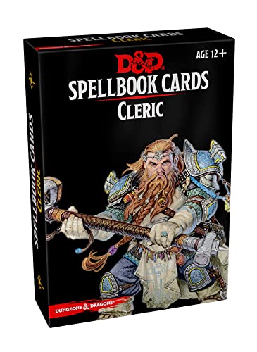 Dungeons & Dragons Spellbook Cards: Cleric (D&D Accessory - Englische Version) von Dungeons & Dragons