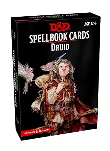 Dungeons & Dragons Spellbook Cards: Druid (D&D Accessory - Englische Version) von Dungeons & Dragons