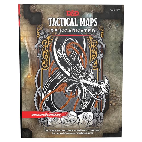 Wizards of The Coast WOCC6303 D&D: RPG Tactical Maps Reincarnated von Wizards of the Coast