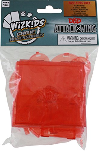 WizKids Attack Wing: Dungeons & Dragons Wave Bases Set - RED von Dungeons & Dragons