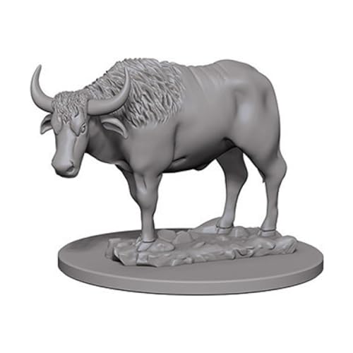 Wizkids Oxen WizKids Deep Cuts Unpainted Miniatures von WizKids