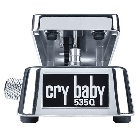 Dunlop 535Q-C Cry Baby Multi-Wah Chrome Effektgerät E-Gitarre von Dunlop