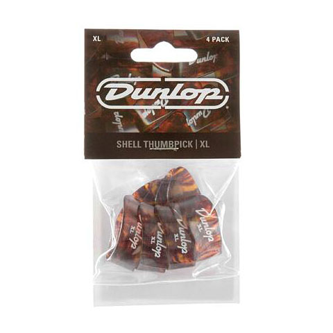 Dunlop 9024P Shell Thumbpicks, Player's Pack, 4 pcs., she Plektrum Dunlop 9024P Shell Thumbpicks, Player's Pack, 4 pcs., she Plektrum von Dunlop
