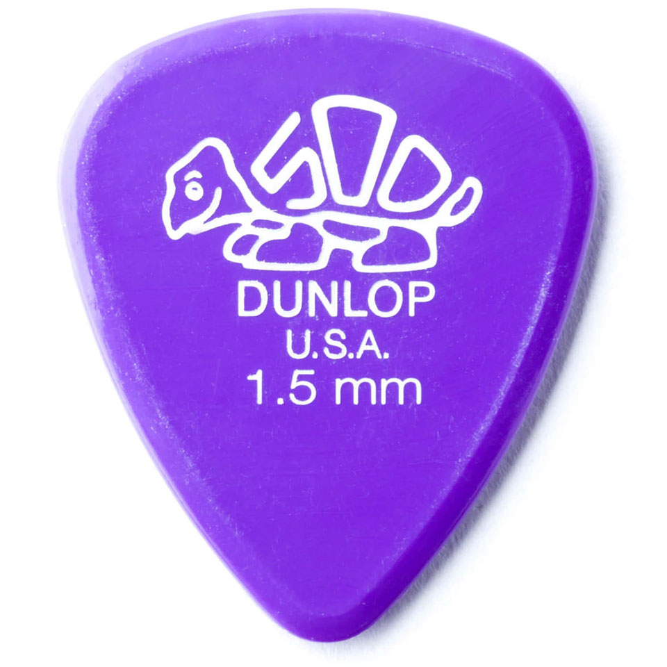 Dunlop Delrin 500 Standard 1,50 mm (72 pcs) Plektrum von Dunlop