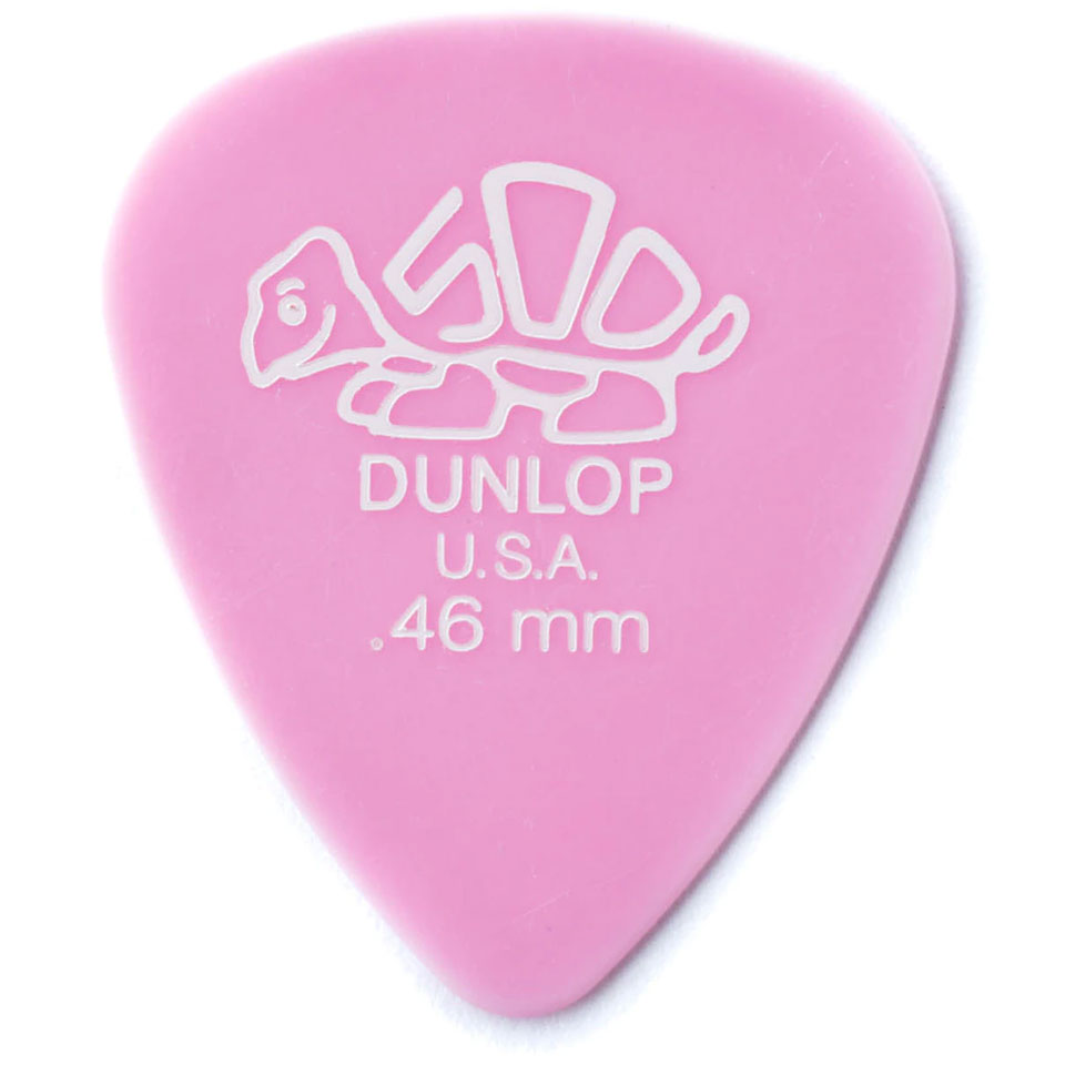 Dunlop Delrin 500 Standard 0,46 mm (72 pcs) Plektrum von Dunlop