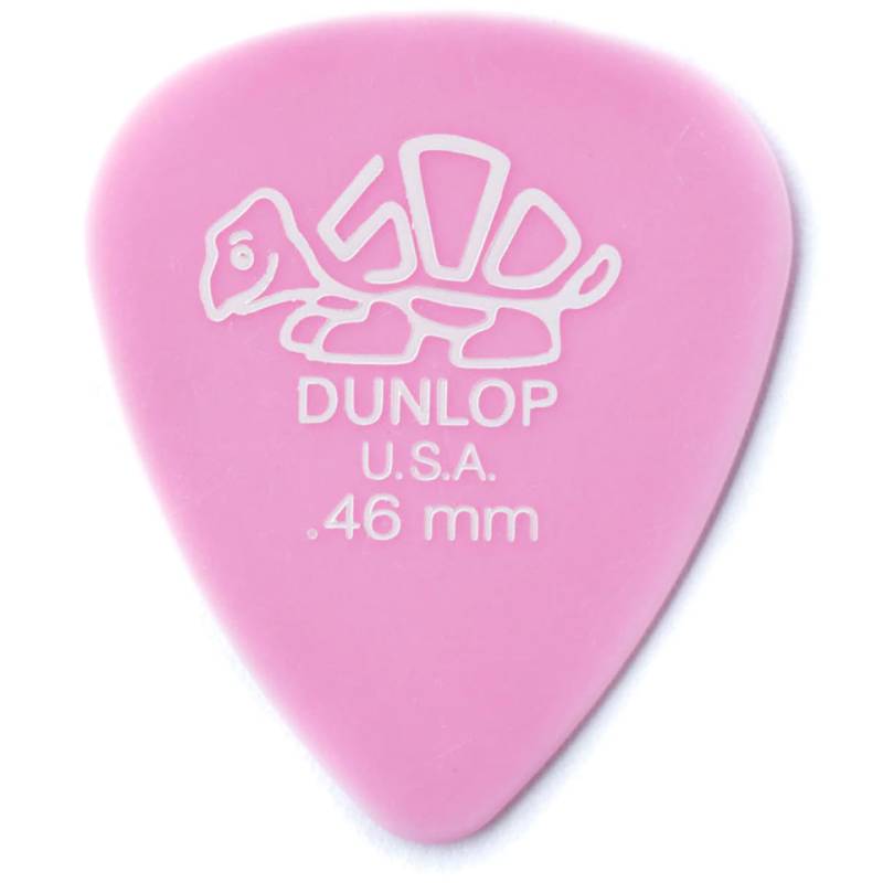 Dunlop Delrin 500 Standard 0,46 mm (72 pcs) Plektrum von Dunlop