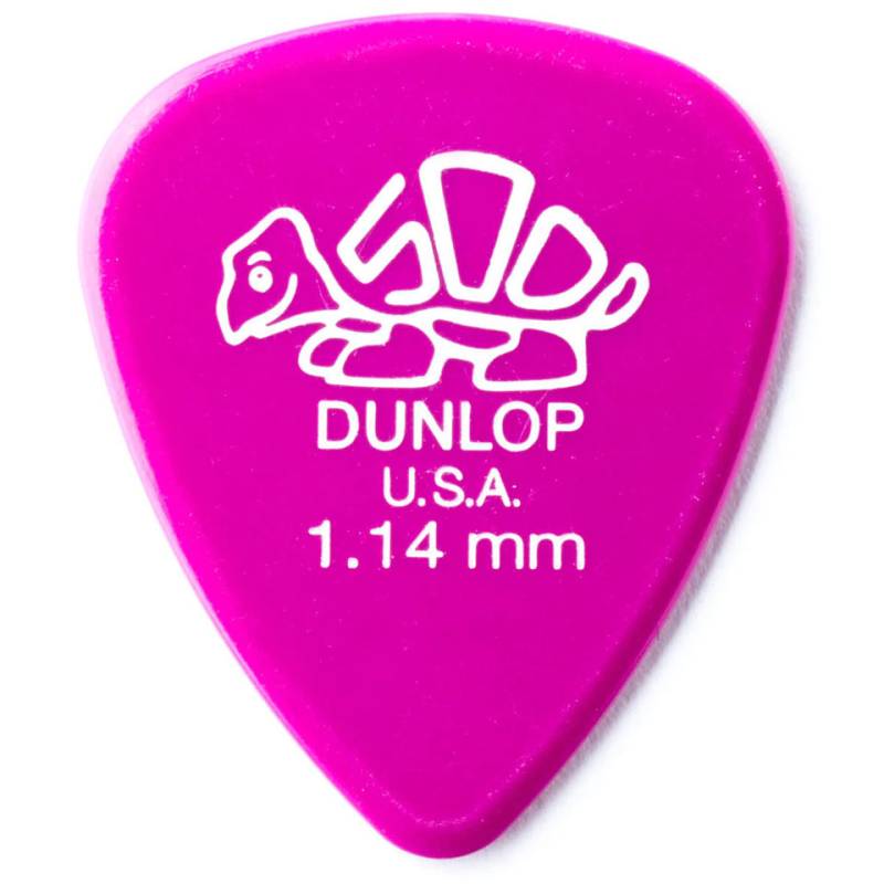 Dunlop Delrin 500 Standard 1,14 mm (72 pcs) Plektrum von Dunlop