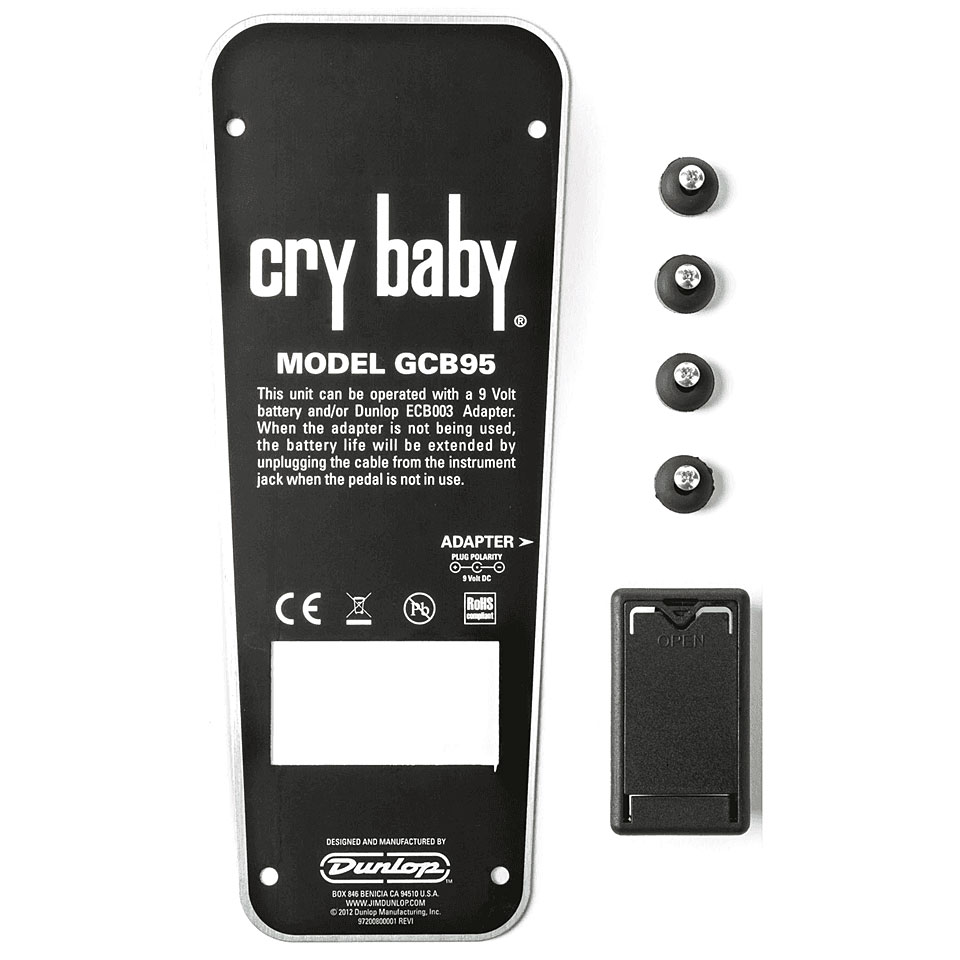 Dunlop ECB152 Cry Baby Effektzubehör Dunlop ECB152 Cry Baby Effektzubehör von Dunlop
