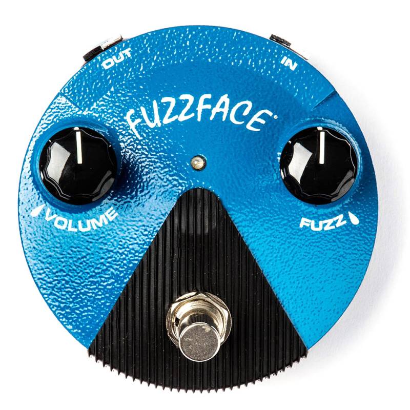 Dunlop FFM1 Fuzz Face Mini Silicon Blue Effektgerät E-Gitarre von Dunlop