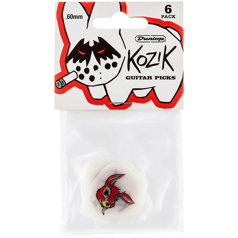 Dunlop Frank Kozik Picks, Player&#39;s Pack 0,60 Plektrum von Dunlop