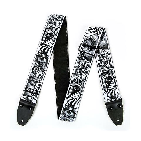 Dunlop I Love Dust Strap - Skulls Gitarrengurt von Dunlop