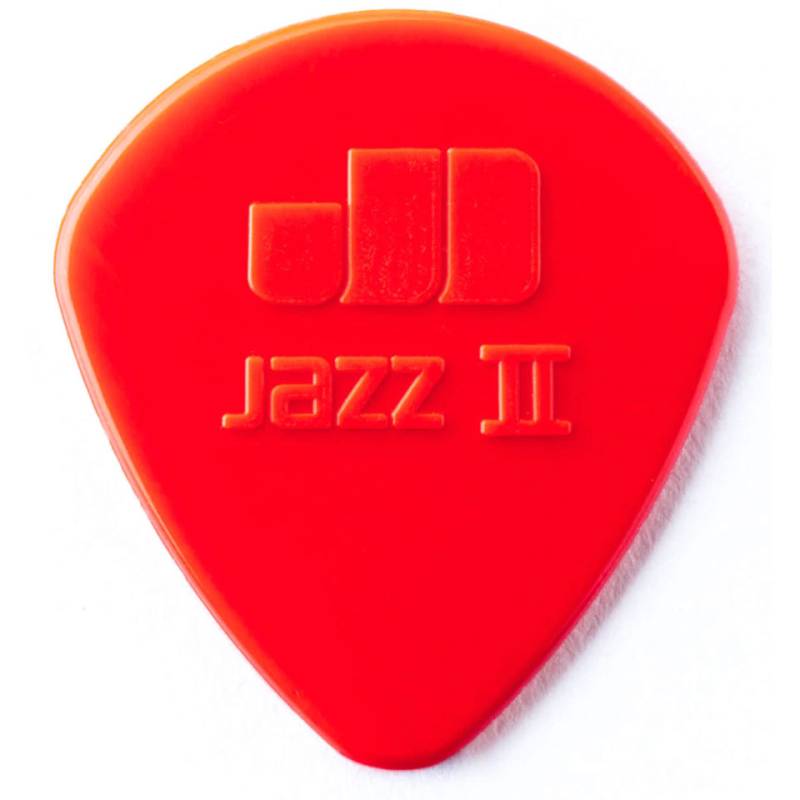 Dunlop Nylon Jazz II Red 1,18 mm (24 pcs) Plektrum von Dunlop