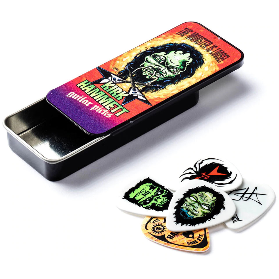 Dunlop Kirk Hammett Monster Loose Pick Tin (0,88 mm) Plektrum von Dunlop