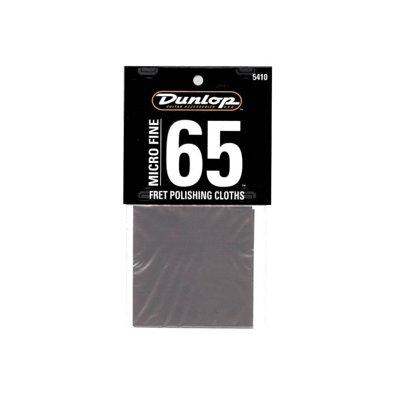 Dunlop Micro Fine 65 Fret Polishing Cloths Pflegemittel Gitarre/Bass von Dunlop