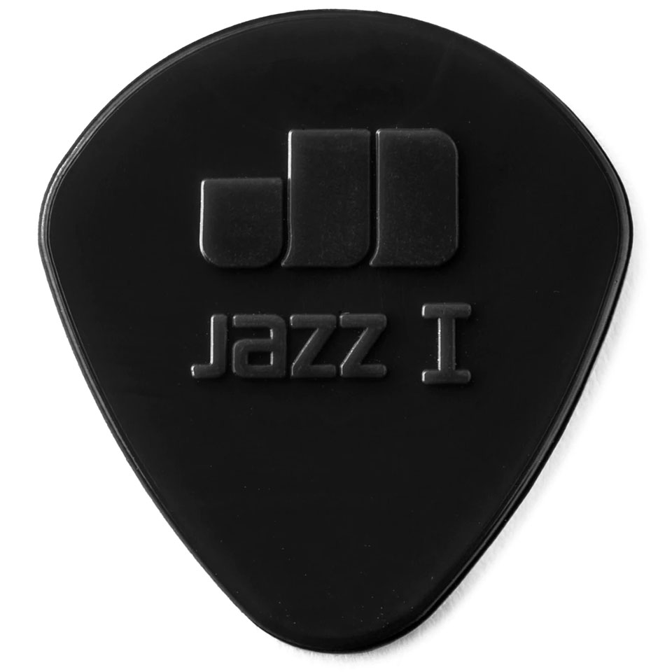 Dunlop Nylon Jazz I Stiffo Black 1,10 mm (6 pcs) Plektrum von Dunlop