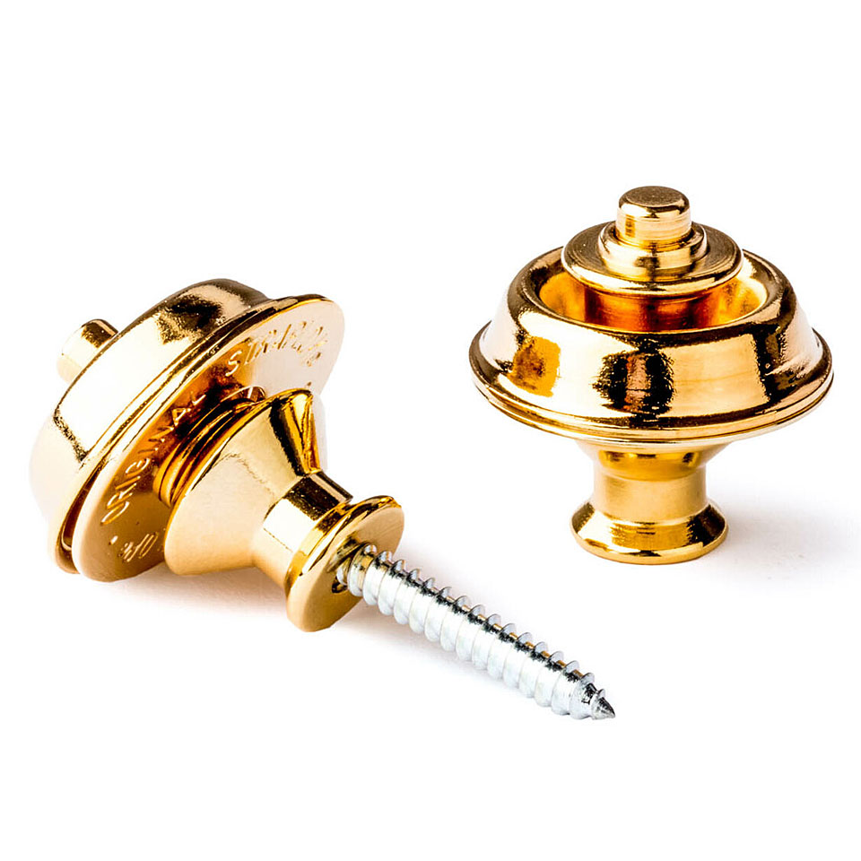 Dunlop Straplok Strap Retainers Dual Design 24 KT Gold Endpin Dunlop Straplok Strap Retainers Dual Design 24 KT Gold Endpin von Dunlop