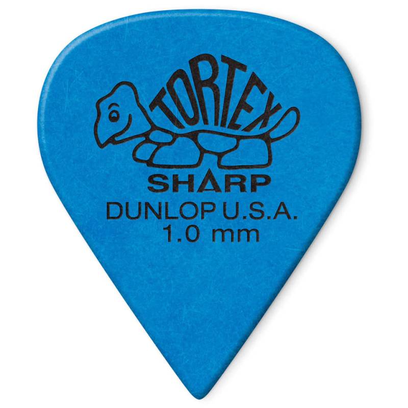 Dunlop Tortex Sharp 1,00 mm Plektrum von Dunlop