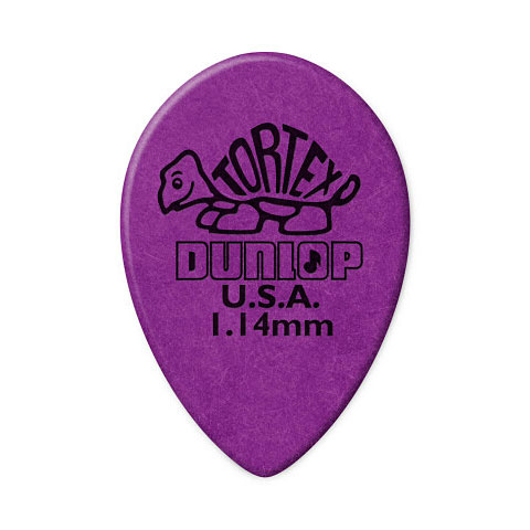 Dunlop Tortex Small Teardrop 1,14 mm (36 pcs) Plektrum von Dunlop