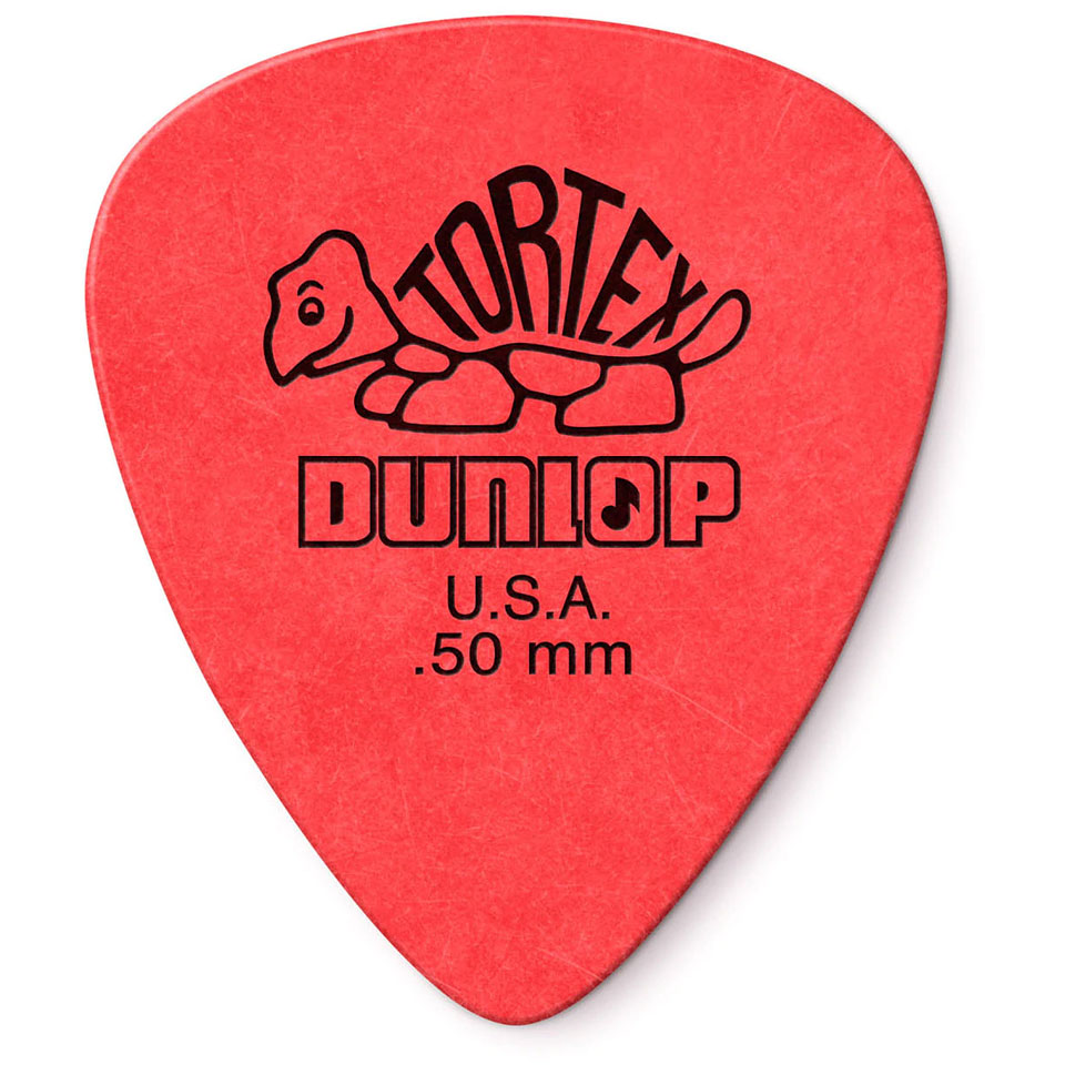 Dunlop Tortex Standard 0,50 mm (12 pcs) Plektrum von Dunlop