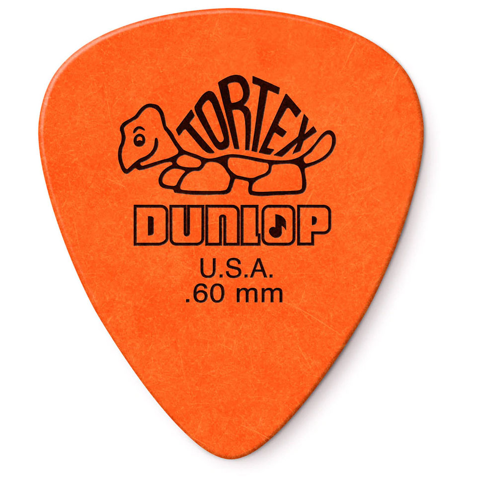 Dunlop Tortex Standard 0,60 mm (12 pcs) Plektrum von Dunlop