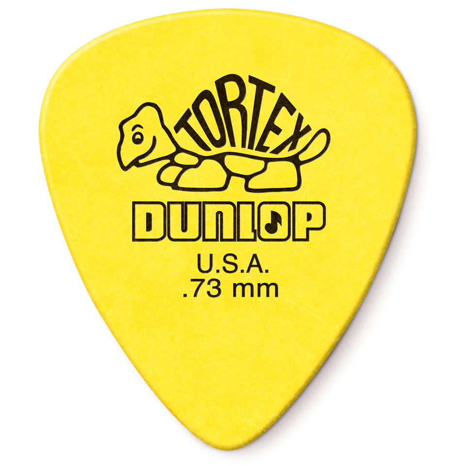 Dunlop Tortex Standard 0,73 mm (12 pcs) Plektrum von Dunlop