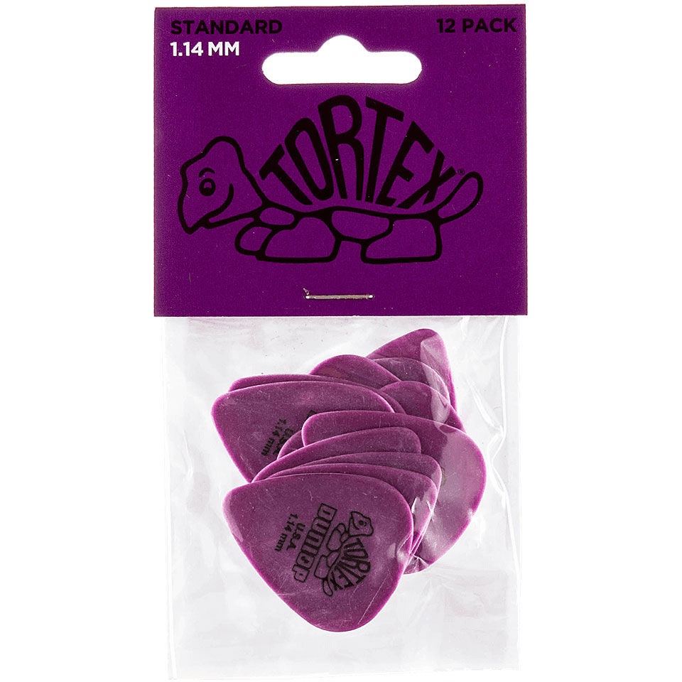 Dunlop Tortex Standard 1,14 mm (12 pcs) Plektrum von Dunlop