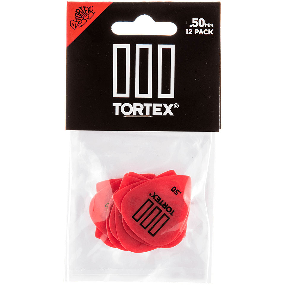 Dunlop Tortex T III 0,50 mm (12 pcs) Plektrum von Dunlop