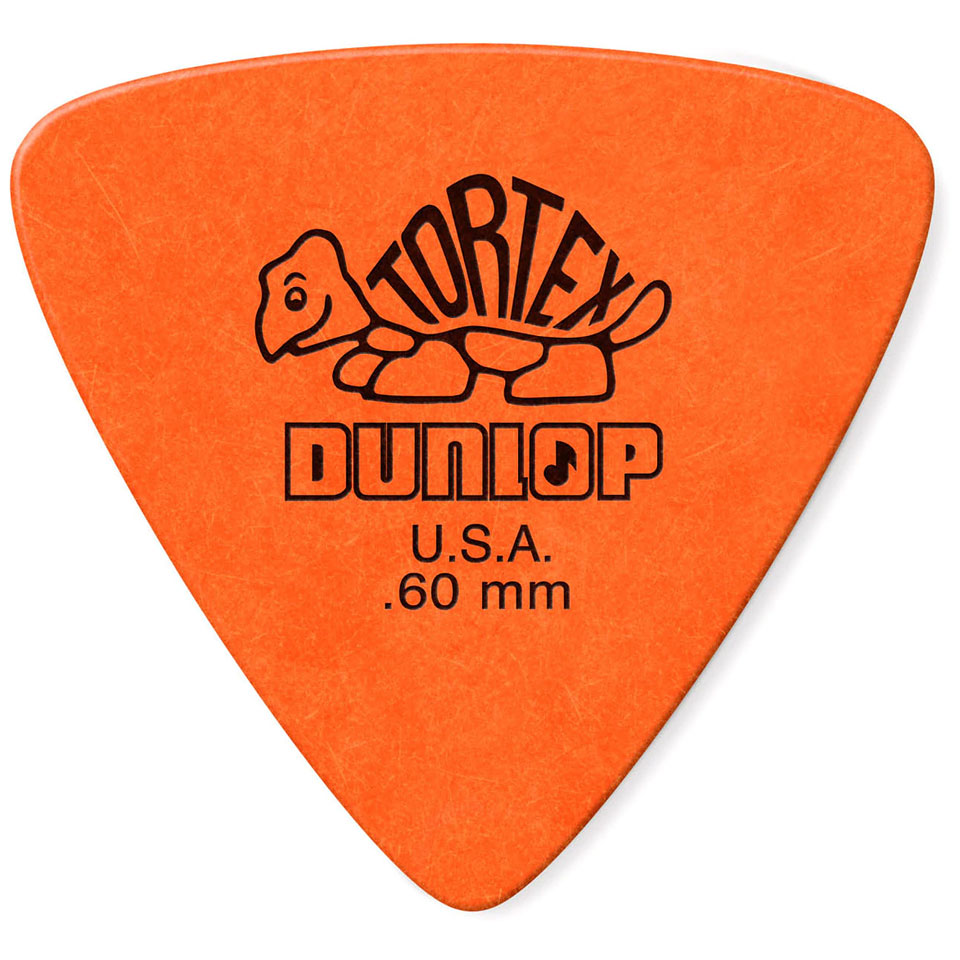 Dunlop Tortex Triangle 0,60 mm (72 pcs) Plektrum von Dunlop