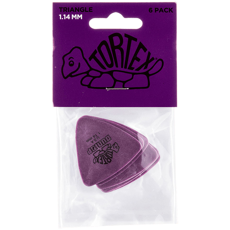 Dunlop Triangle 1,14 mm (6 pcs) Plektrum von Dunlop