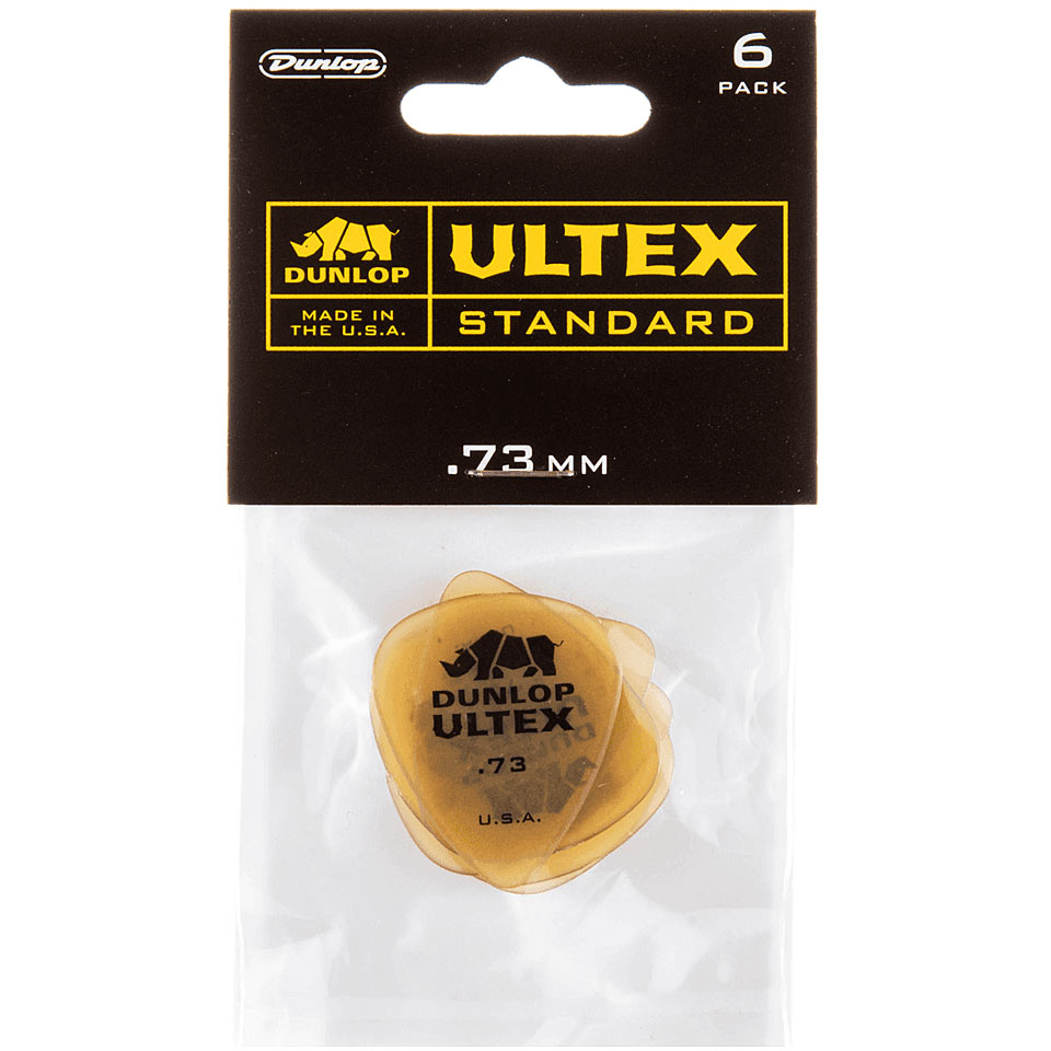 Dunlop Ultex Standard 0,73 mm (6 pcs) Plektrum von Dunlop
